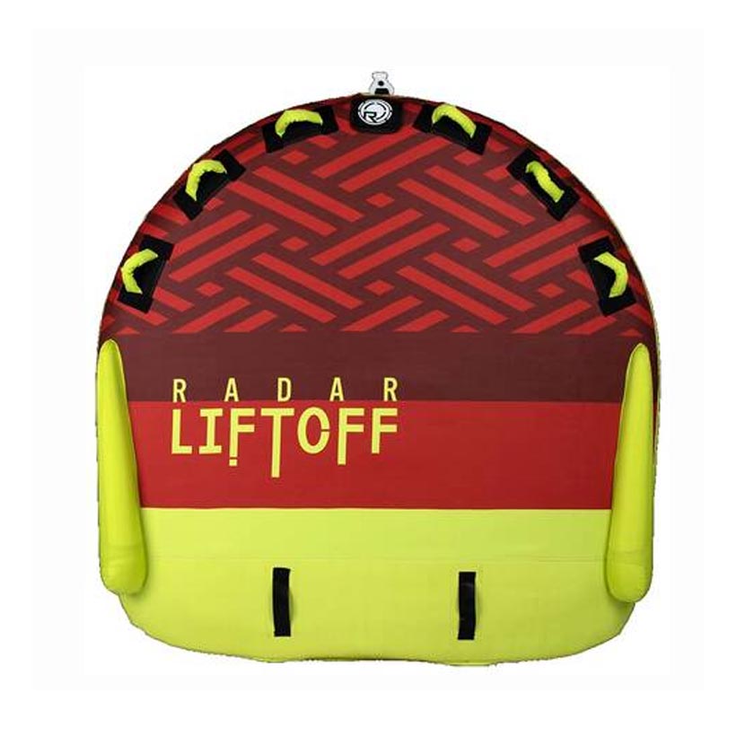 Radar Liftoff - Marshmallow Top - Red/Yellow - 3 Person Tube